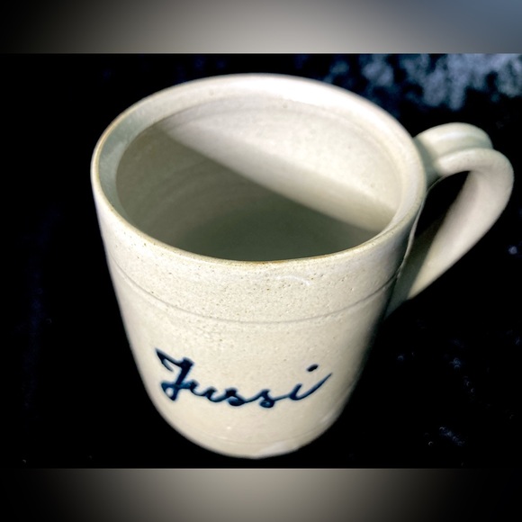 Studio Art Pottery Hand Thrown Artist Signed Mug - Picture 5 of 12